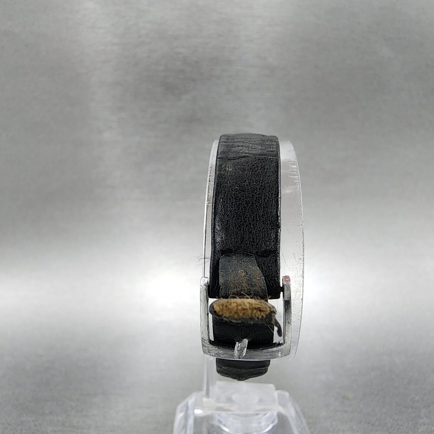 Seiko Tank Watch Women 15mm White Dial Silver Tone Rectangle 10-3220