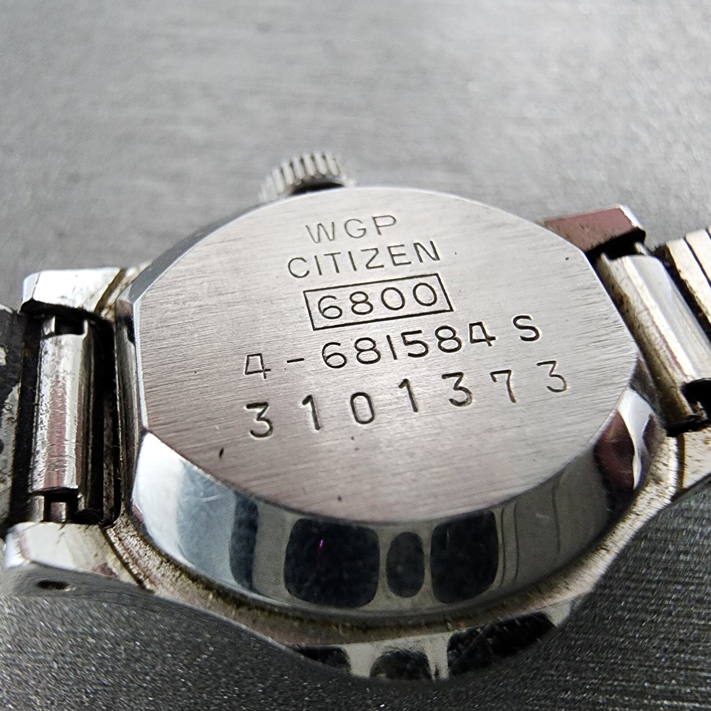 Citizen Watch Women 19mm Silver Dial Silver Tone Manual 4-681584-S Runs