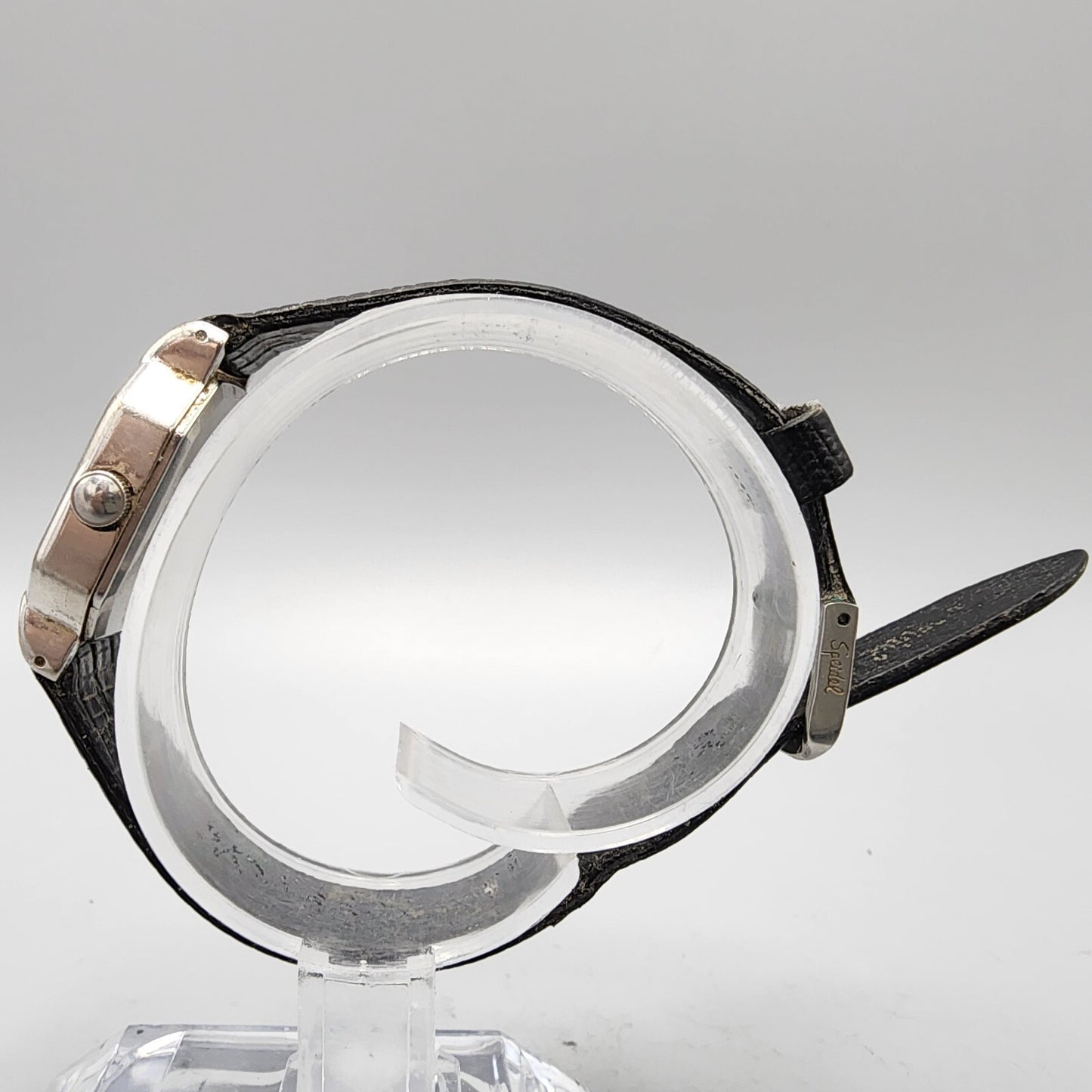 VTG Seiko Watch Women 22mm Analog Digital Silver Dial Palladium READ!!! E029