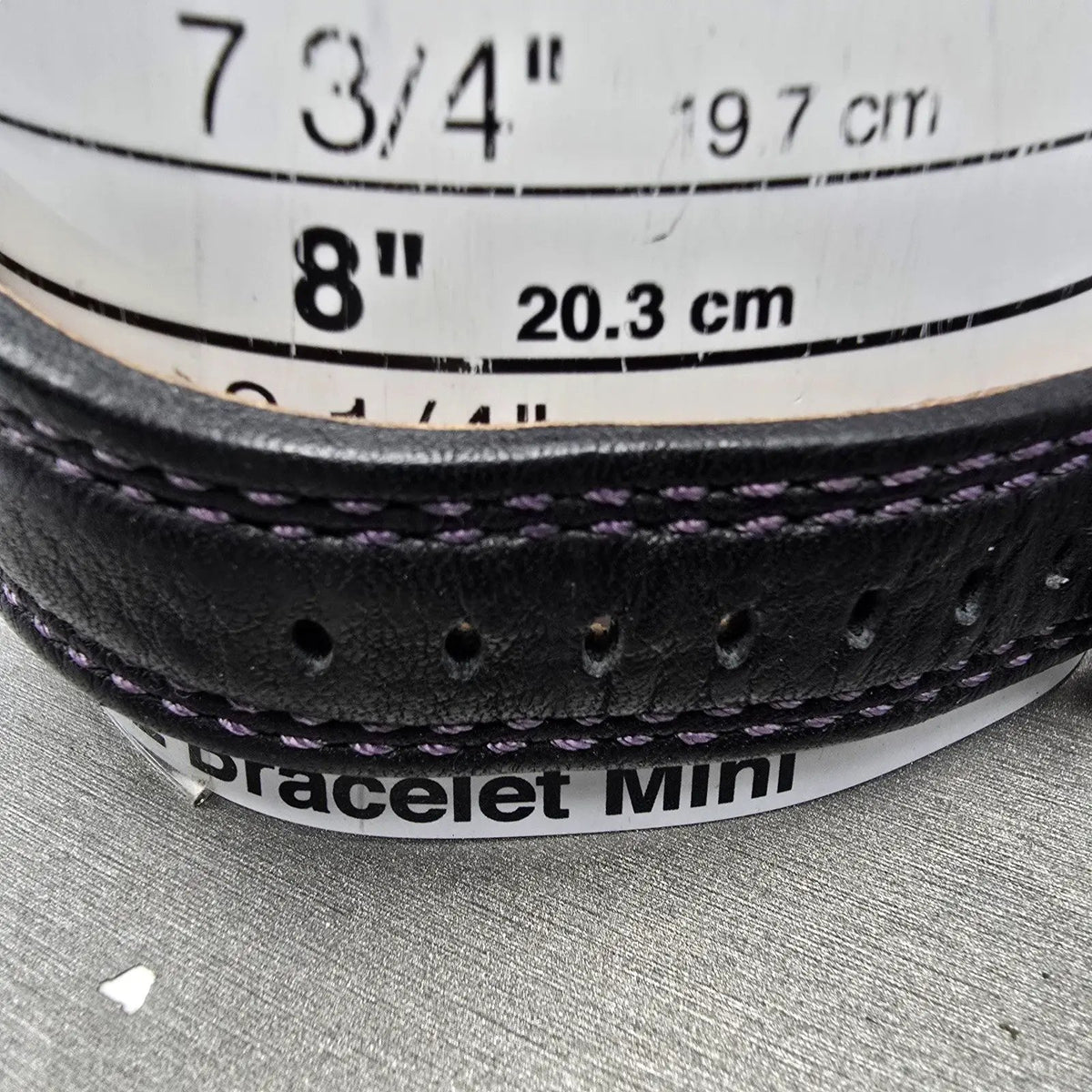 Android Dive Watch Men 48mm Purple Dial Steel Date Round New Battery AD64110