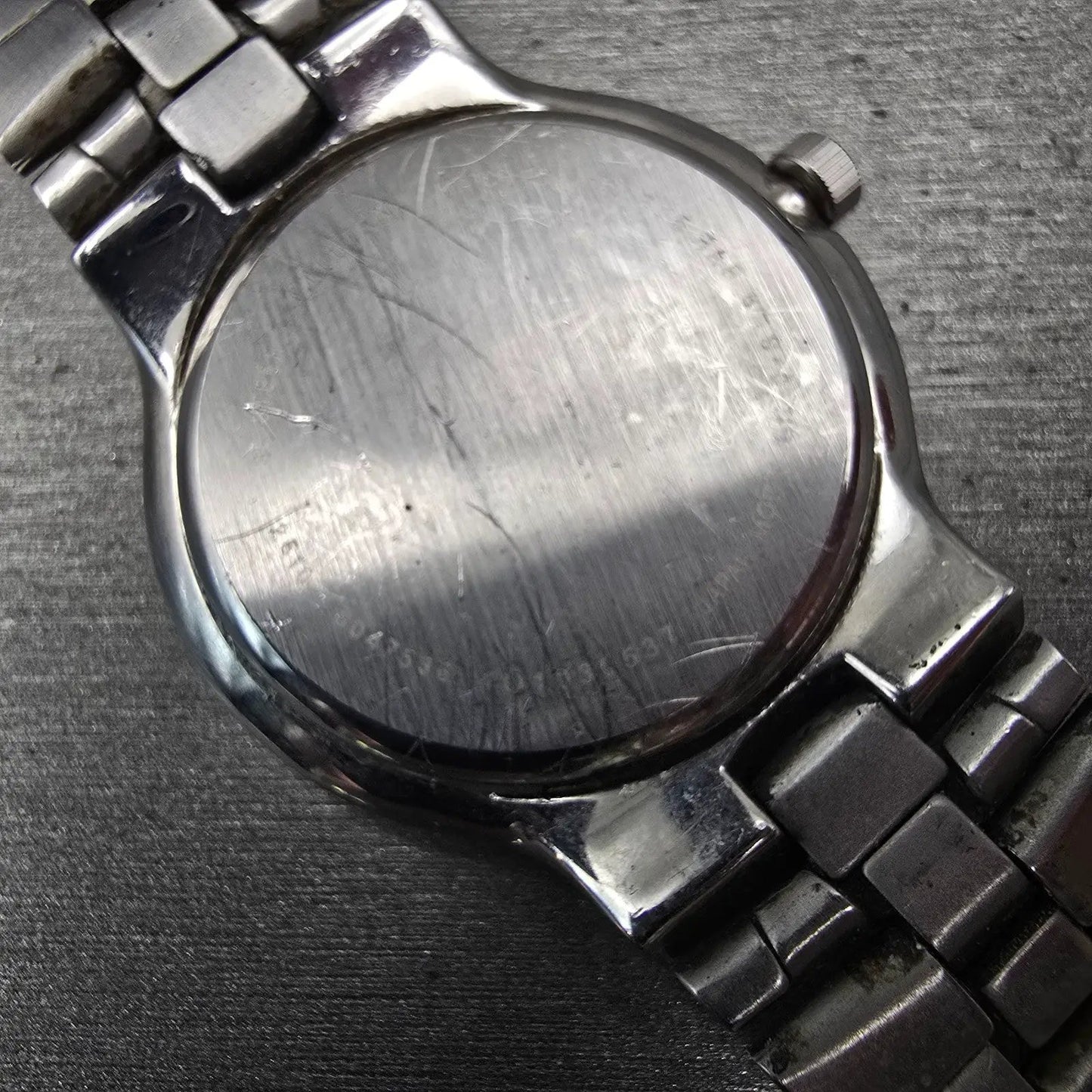 Citizen Watch Men 35mm Black Dial Silver Tone Date Round 2510-S047536 New Batt10