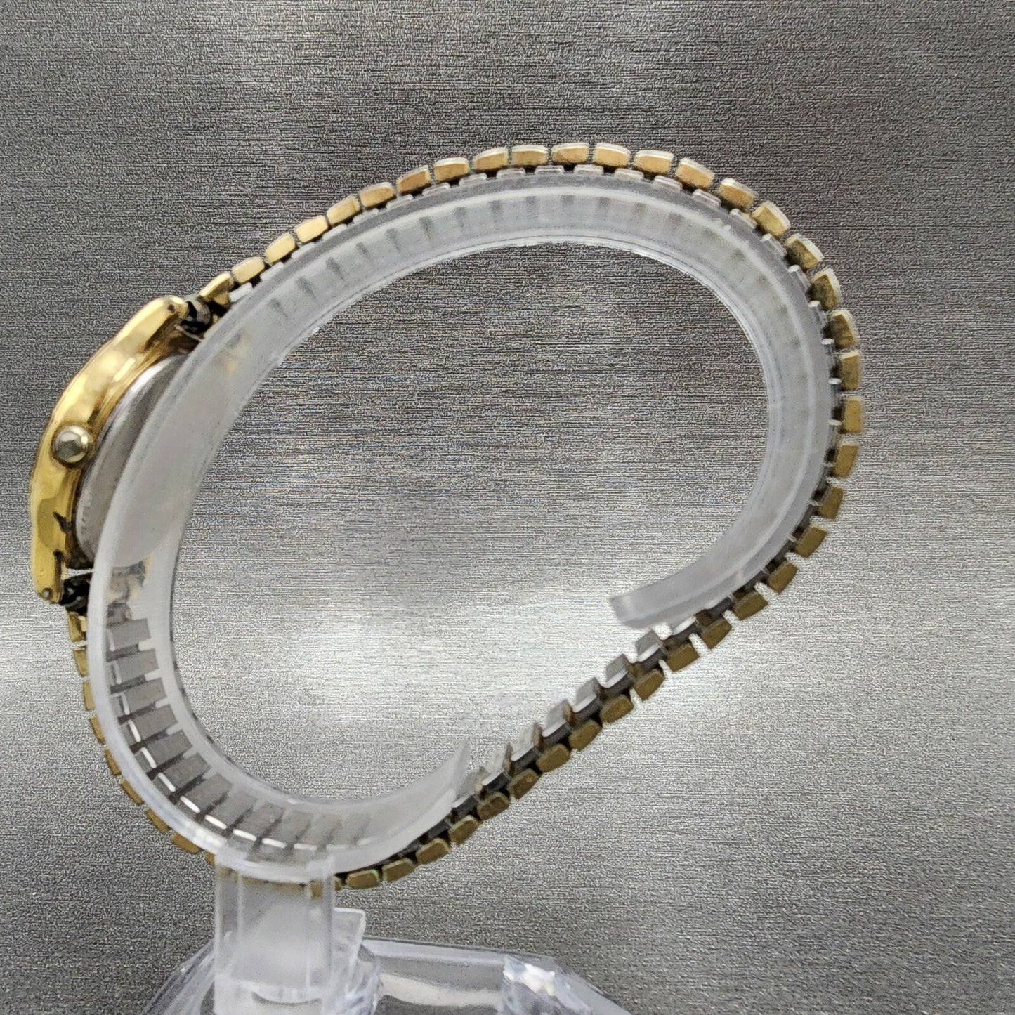 Seiko Watch Women 26mm White Dial Gold Tone Small Seconds Round 2K02-0039 NewBat