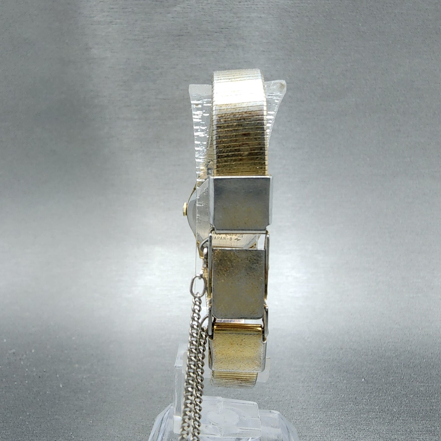 Seiko Watch Women 20mm Gold Dial Gold Tone Round 1400-0039 New Battery