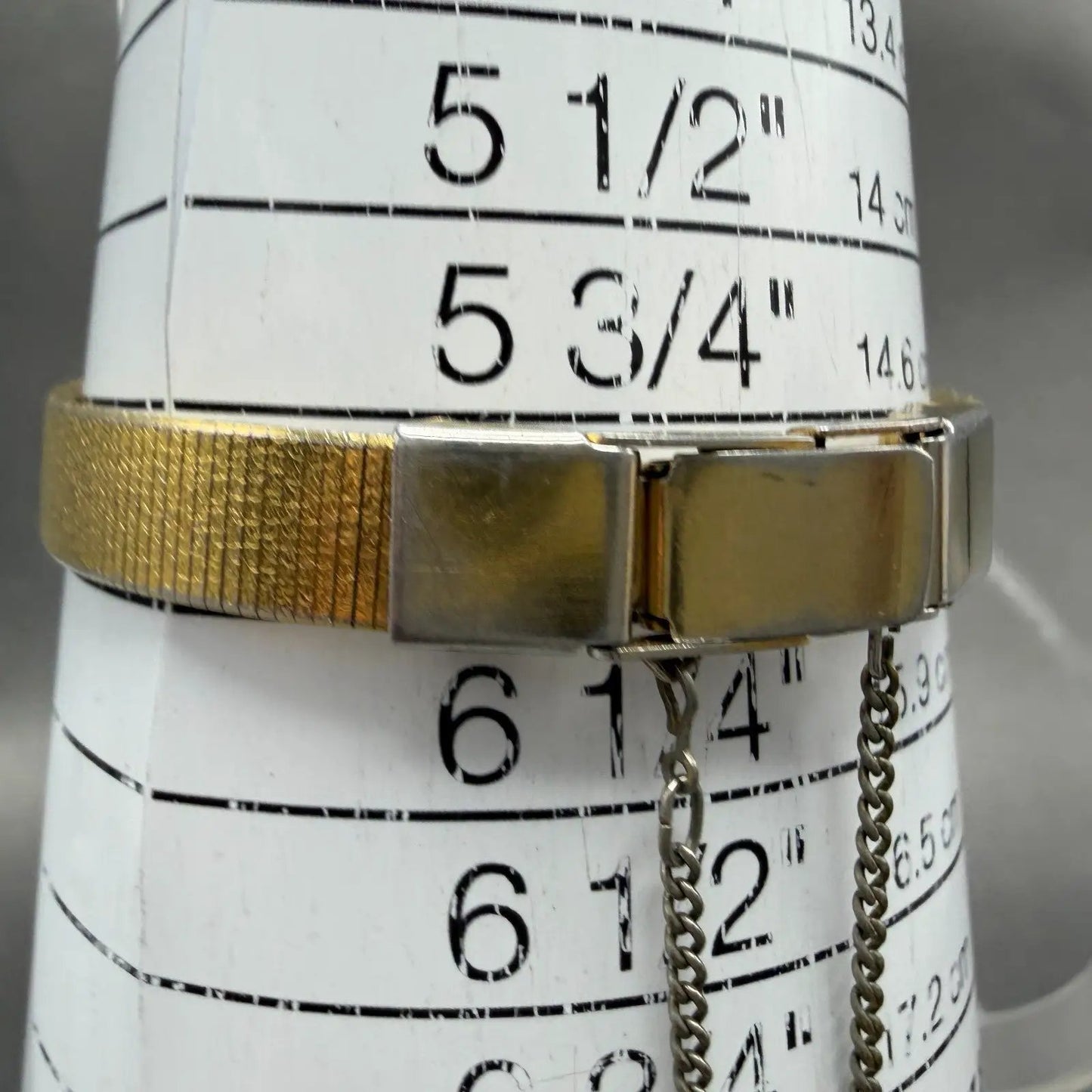 Seiko Watch Women 16mm Champagne Dial Gold Tone Square 2C20-5770 New Battery F410