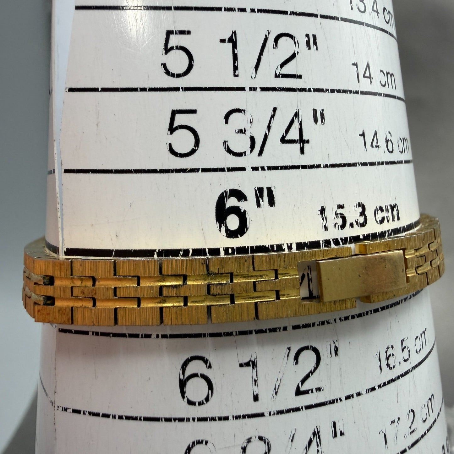 Citizen CQ Tank Watch Women 13mm Black Dial Gold Tone 5421-618523 New Battery10