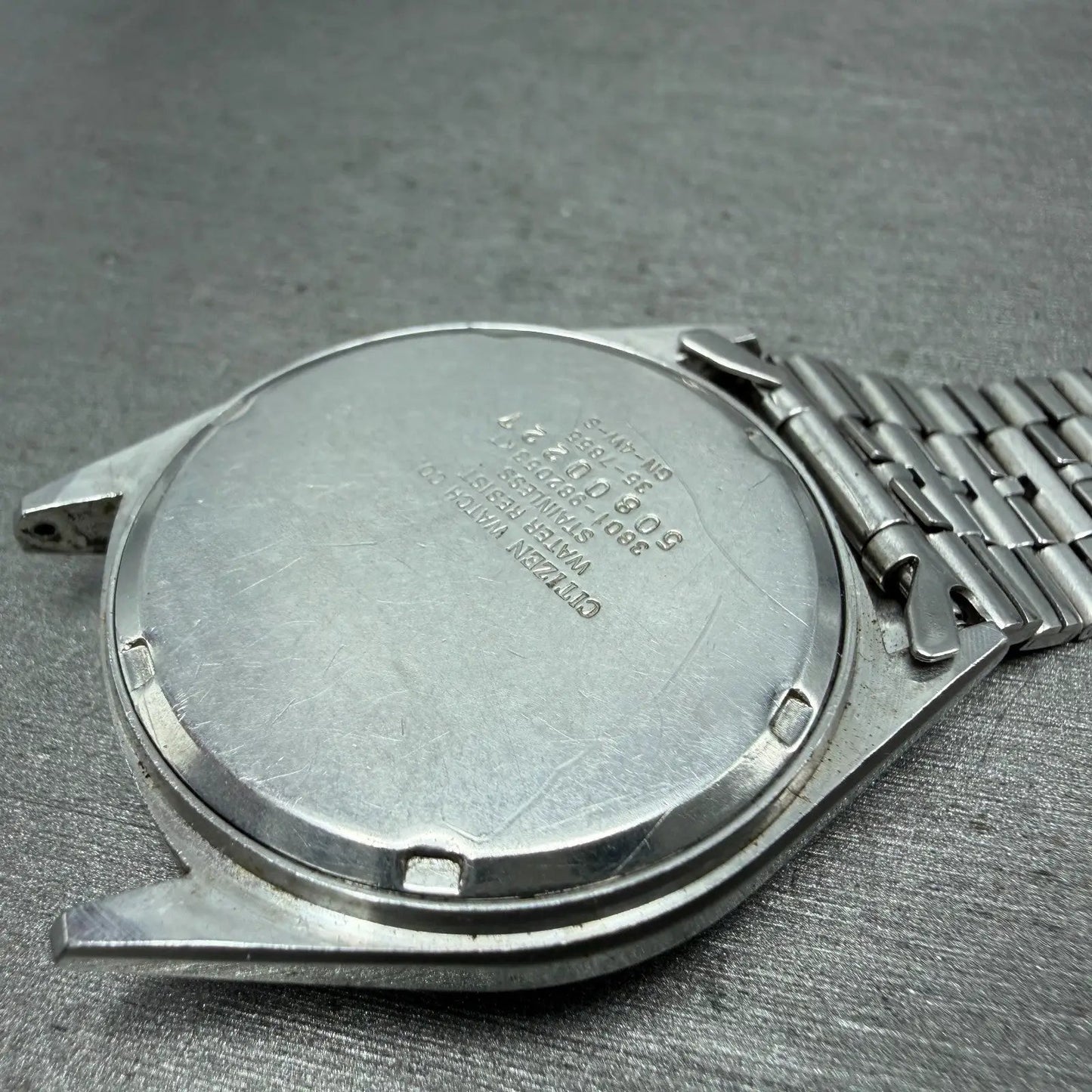 Citizen Railroad Approved Watch Men 35mm White Dial Silver 3801-892053 PARTS17