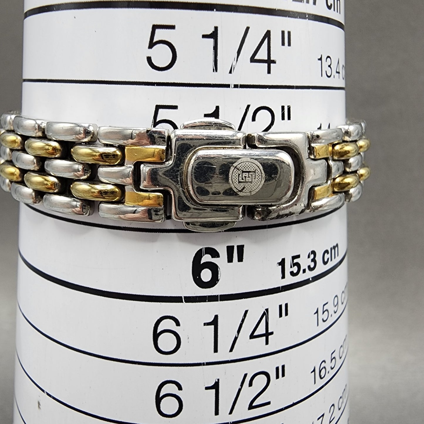 Citizen Exceed Watch Women 19mm Silver Dial Two Tone 5420H04287 New Battery9