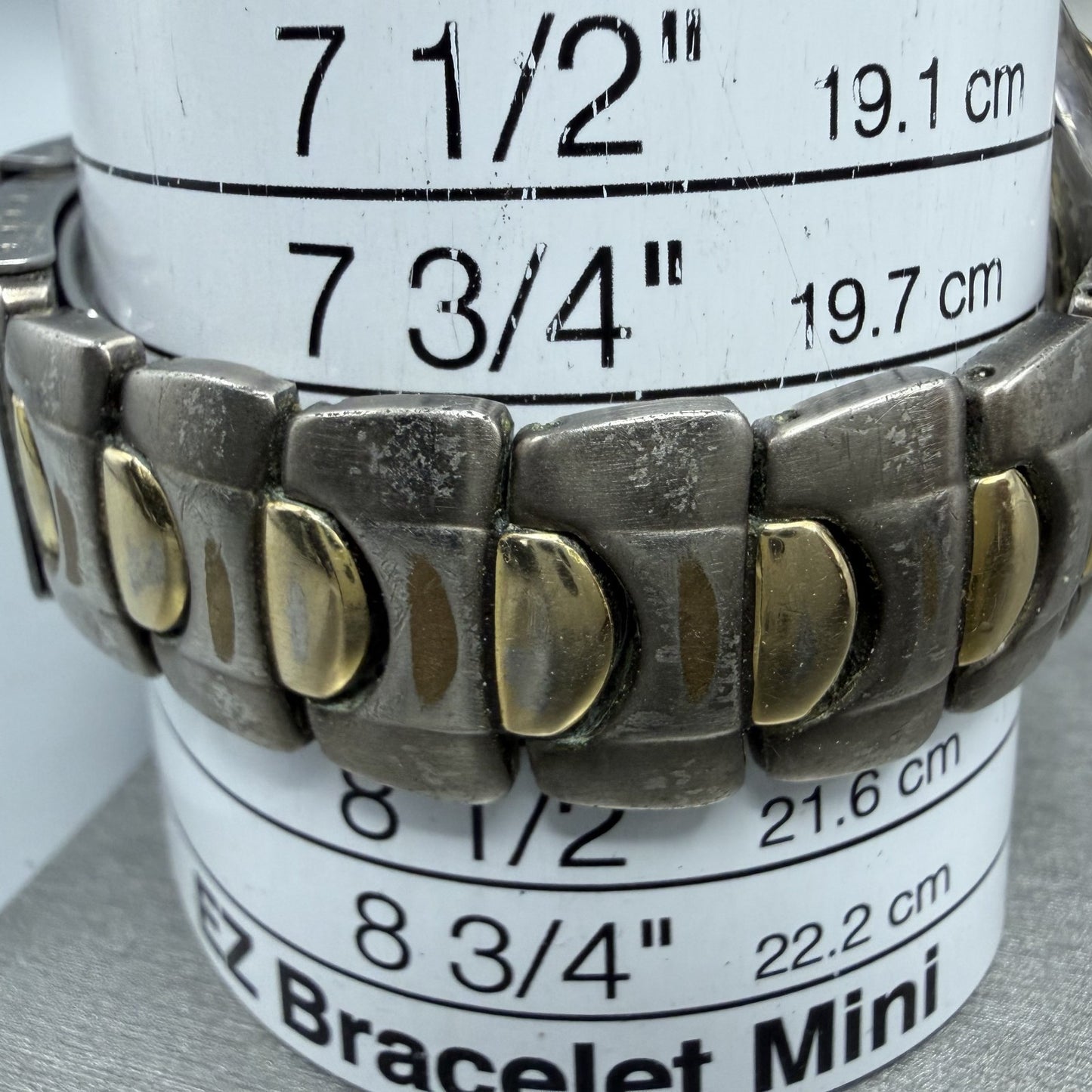 Citizen Watch Men 36mm Champagne Dial Two Tone Date Round 1112-S68334 New Batt10