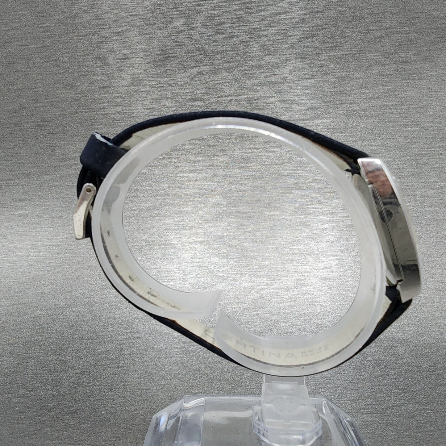Certina Watch Women 18mm Silver Dial Steel Oval Manual Wind Runs VTG