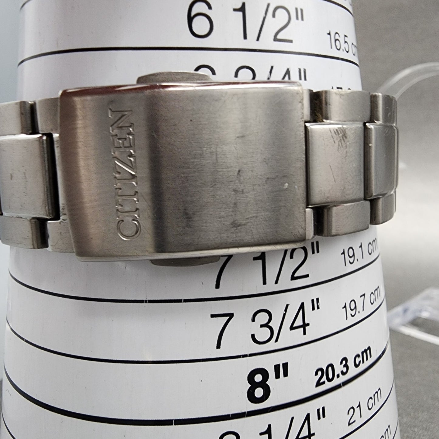 Citizen Eco-Drive Attesa GMT Watch Men 40mm Black Dial Titanium Date Round Runs