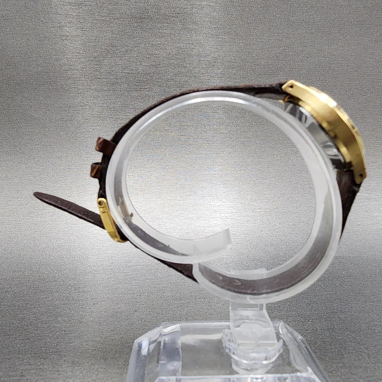 Seiko Watch Women 23mm Champagne Dial Gold Tone 4301-0030 New Battery