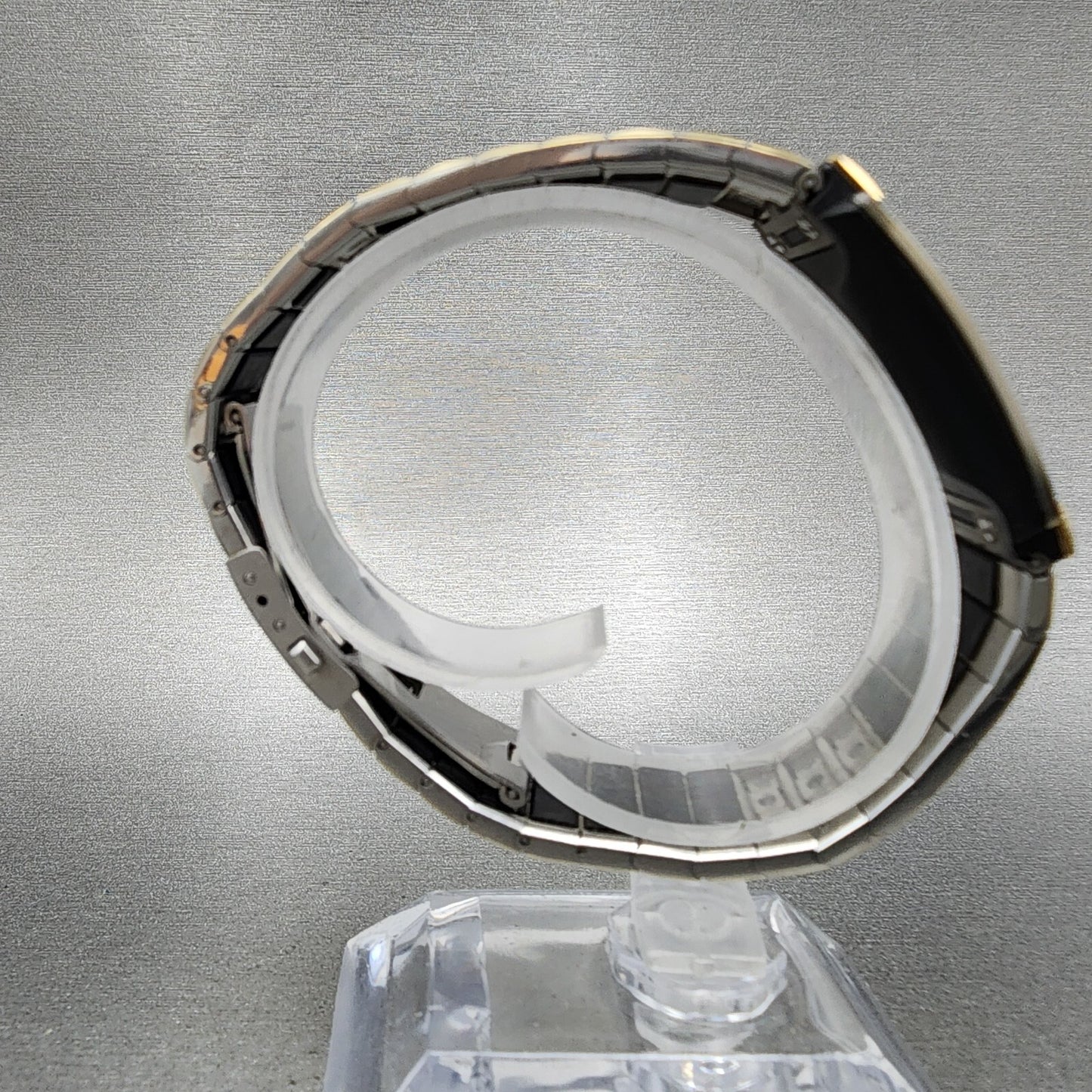 Rado Diastar Watch Men 23mm Gray Dial Black Tone Rectangle 153.0522.3 New Batt