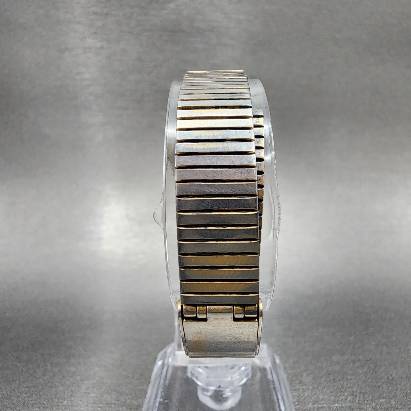 VTG Seiko Mickey Mouse Watch Women 22mm Cream Dial Gold Tone Daydate New Battery