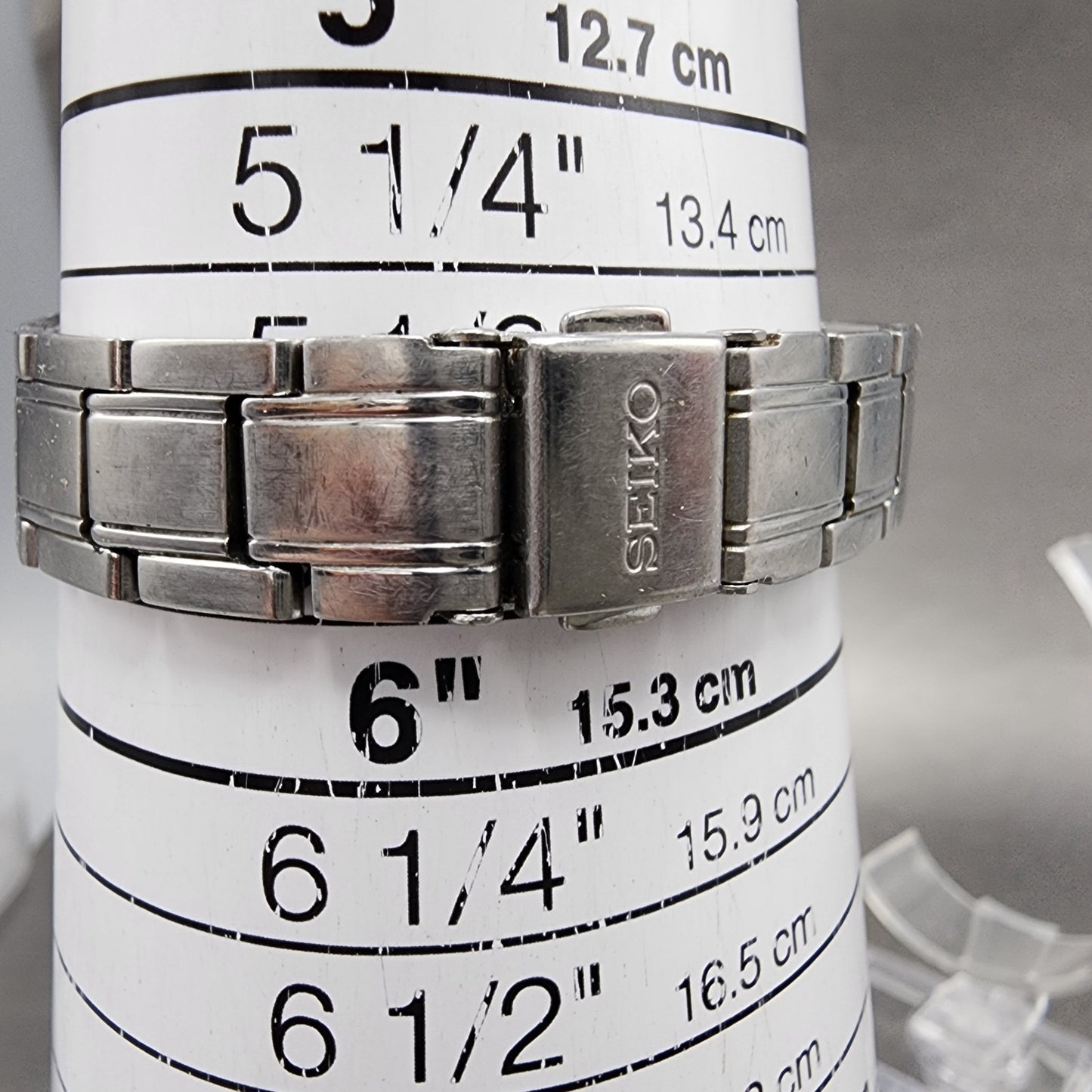 Seiko Watch Women 25mm White Dial Silver Tone Daydate 7n830011 Round NewBattery10