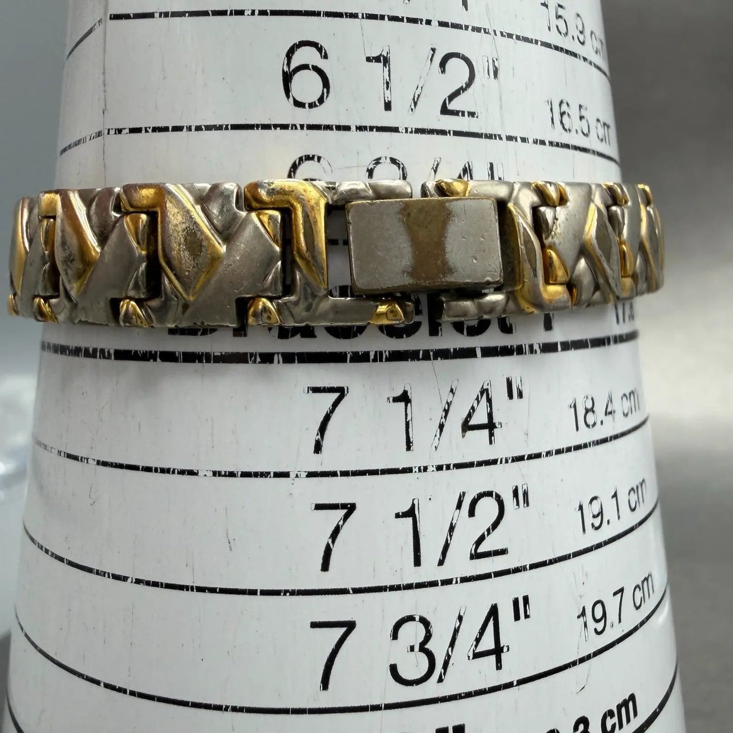 Seiko Watch Women 16mm White Dial Two Tone Hexagon 1N00-6R90 New Battery Vintage10