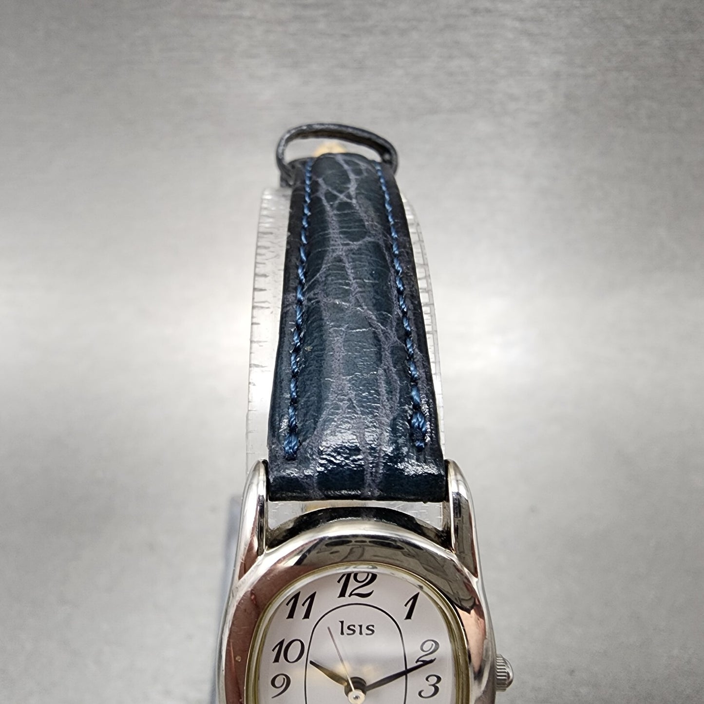 Citizen ISis Watch Women 20mm White Dial Silver Tone Oval 5930-L11825 New Batt