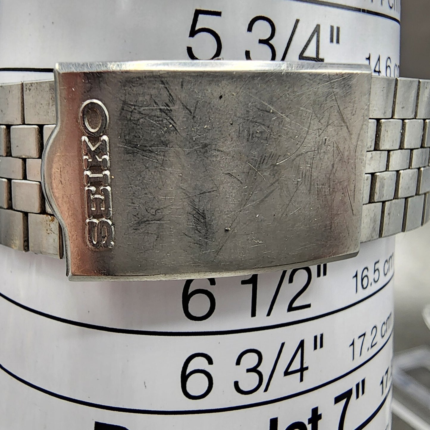 Seiko Type 2 Watch Men 35mm Silver Dial Steel Daydate Round 75468070 PARTS11