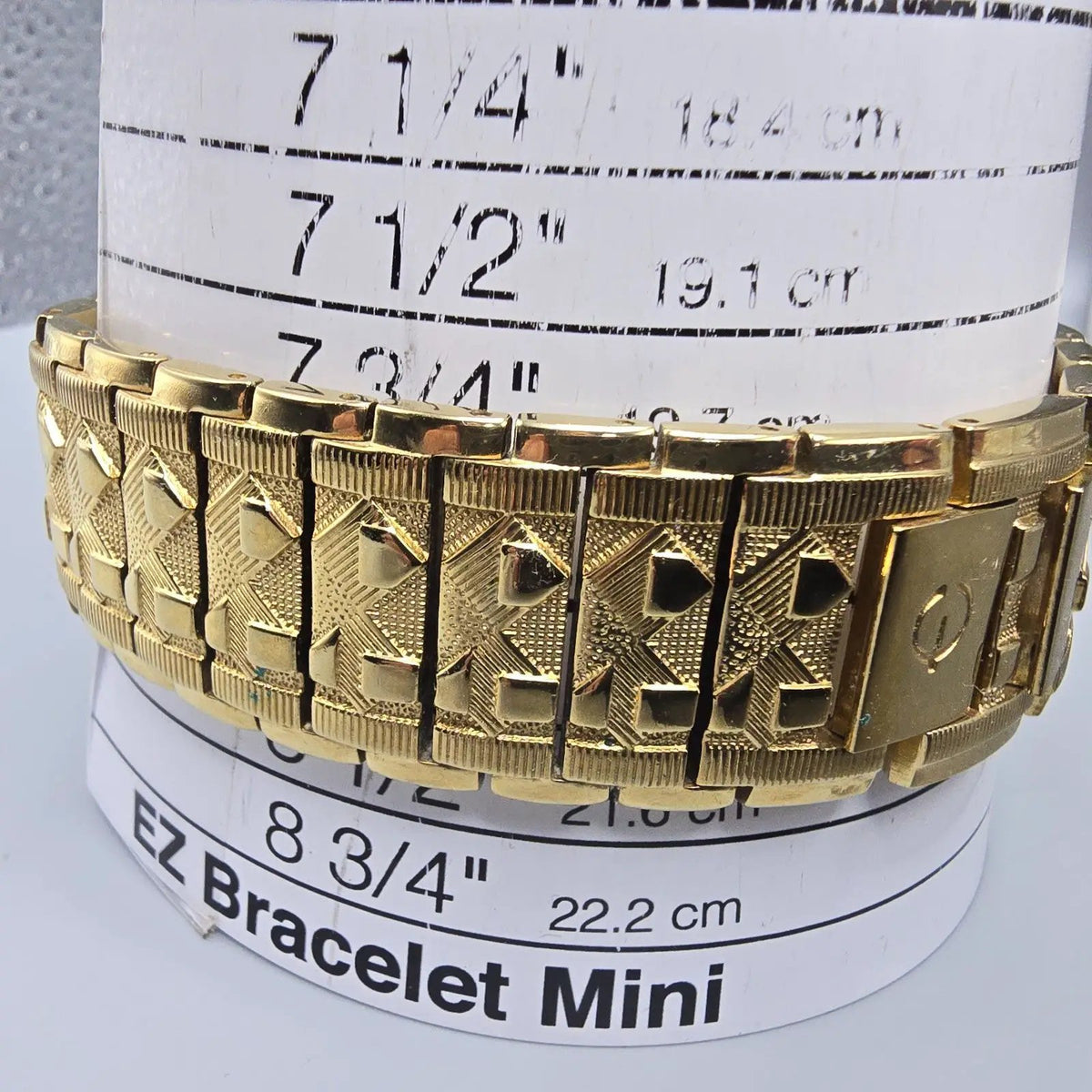 Elgin Tank Watch Men 28mm Black Dial Gold Tone Rectangle FG8014 New Battery10