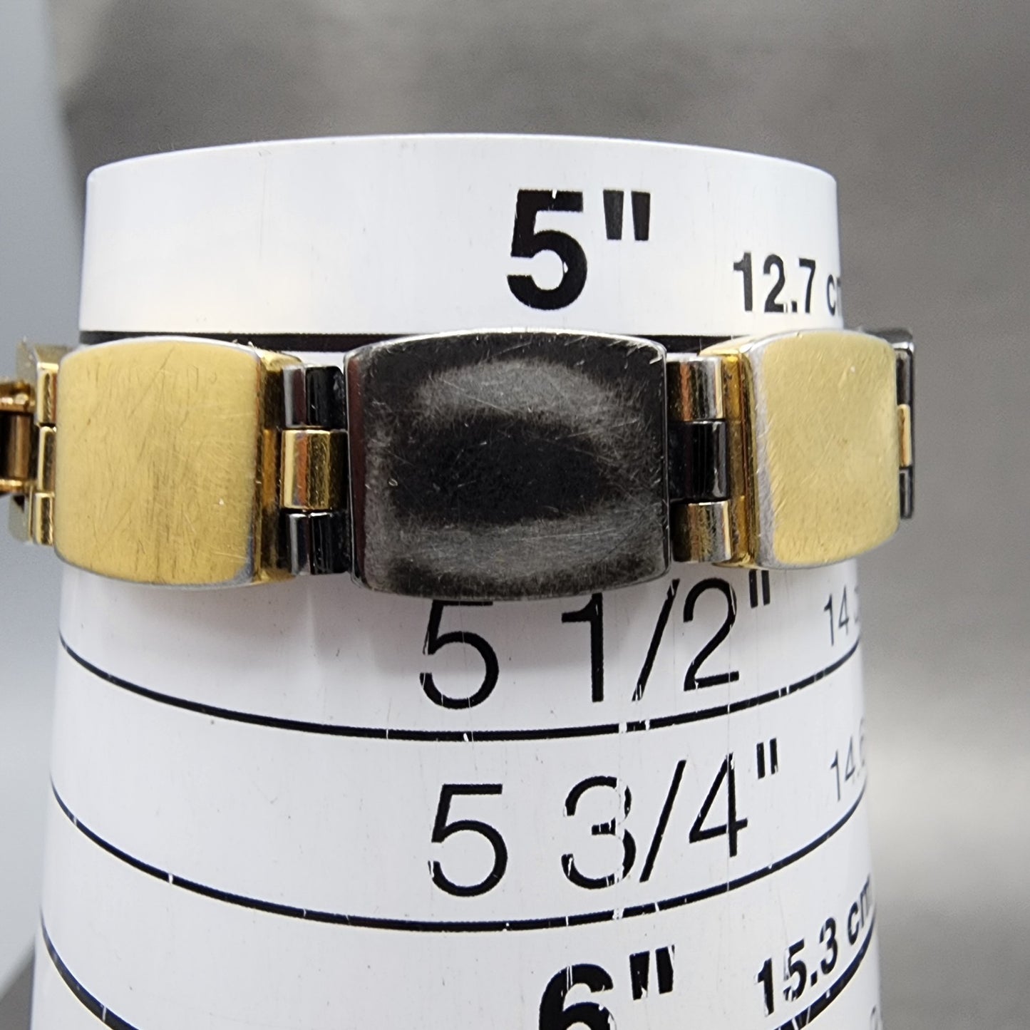 Seiko Pulsar Watch Women 12mm Black Dial Black & Gold Tone V2205460 New Battery10