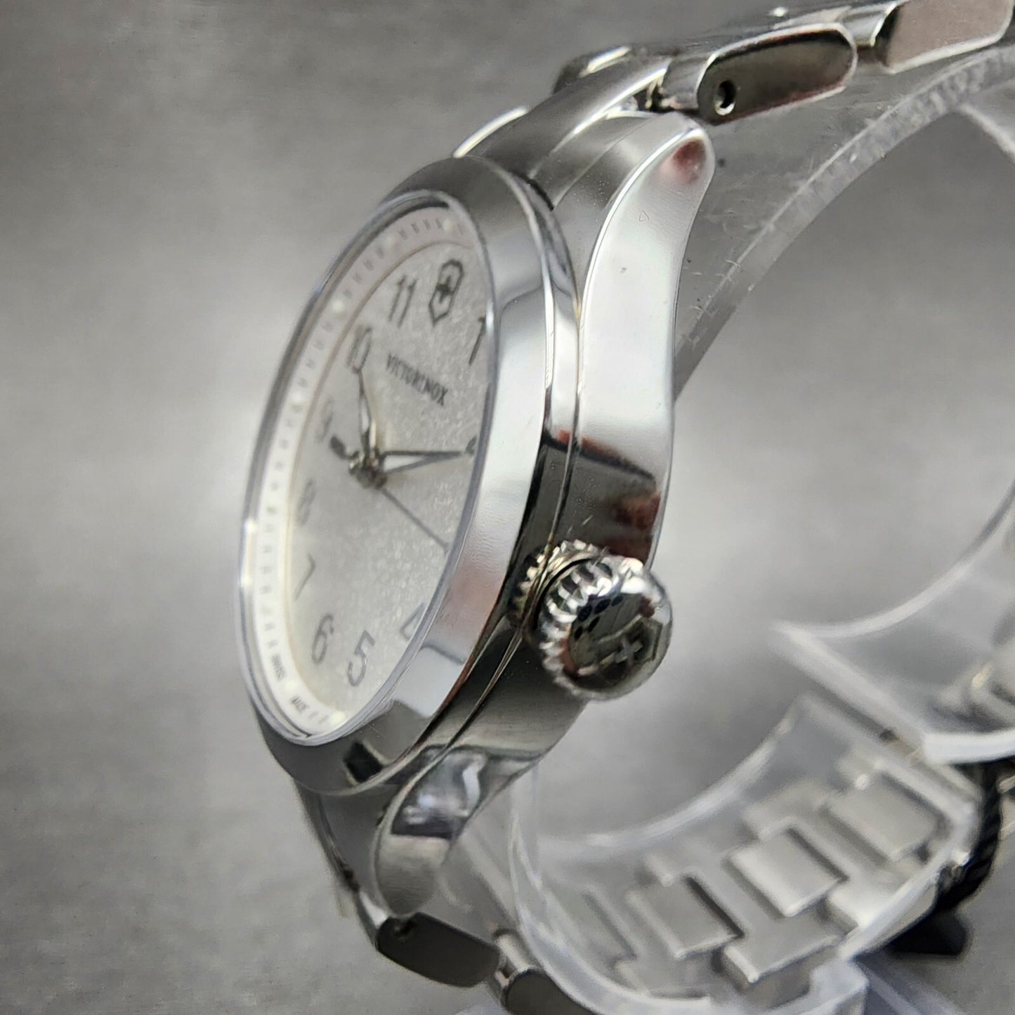 Victorinox Alliance XS Watch Women 28mm White Dial Stainless Steel Round 241840