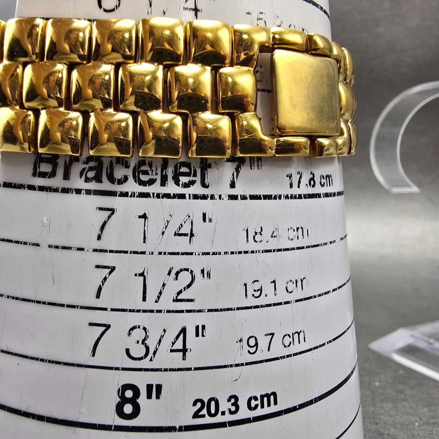 Citizen CQ Tank Watch Men 25mm White Dial Gold Tone Date 2818-S02953 New Battery10