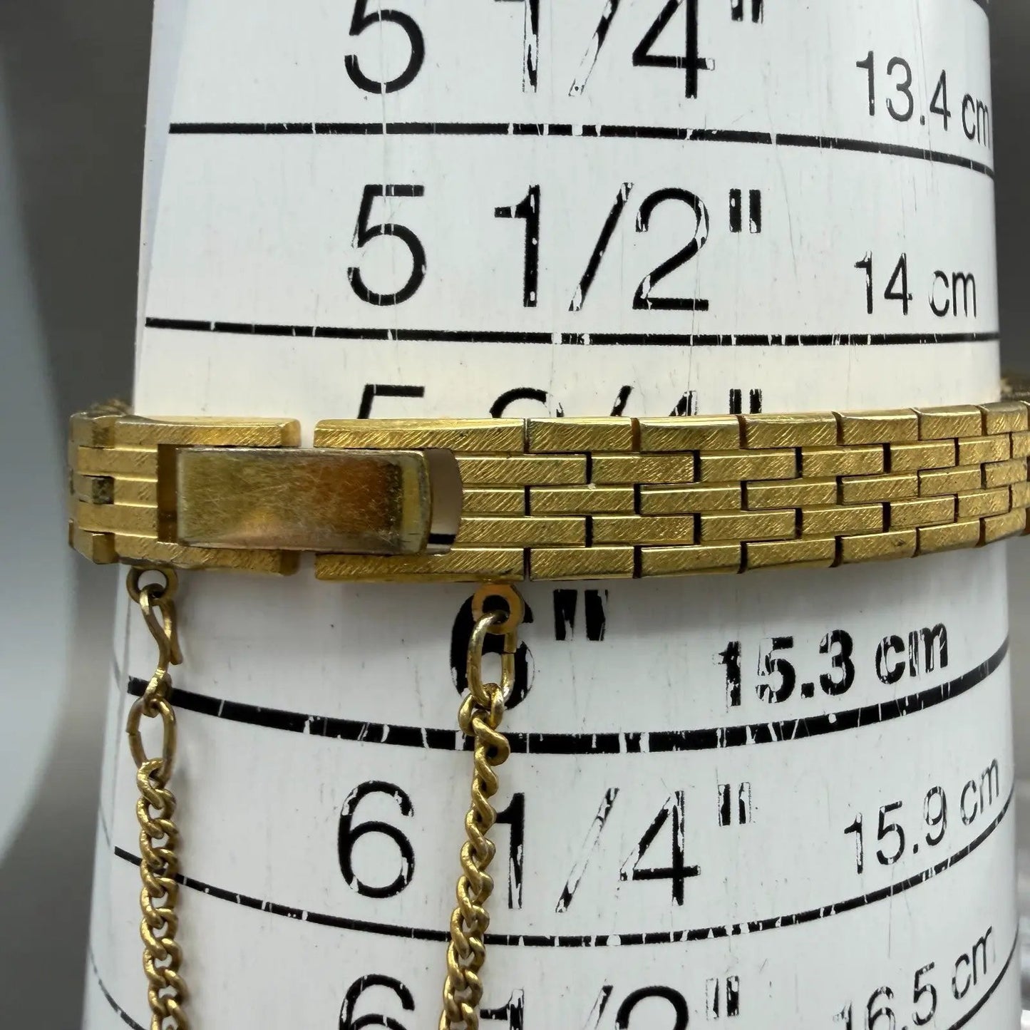 Seiko Watch Women 17mm Champagne Dial Gold Tone Rectangle 2C20-5749 New BatteryF10