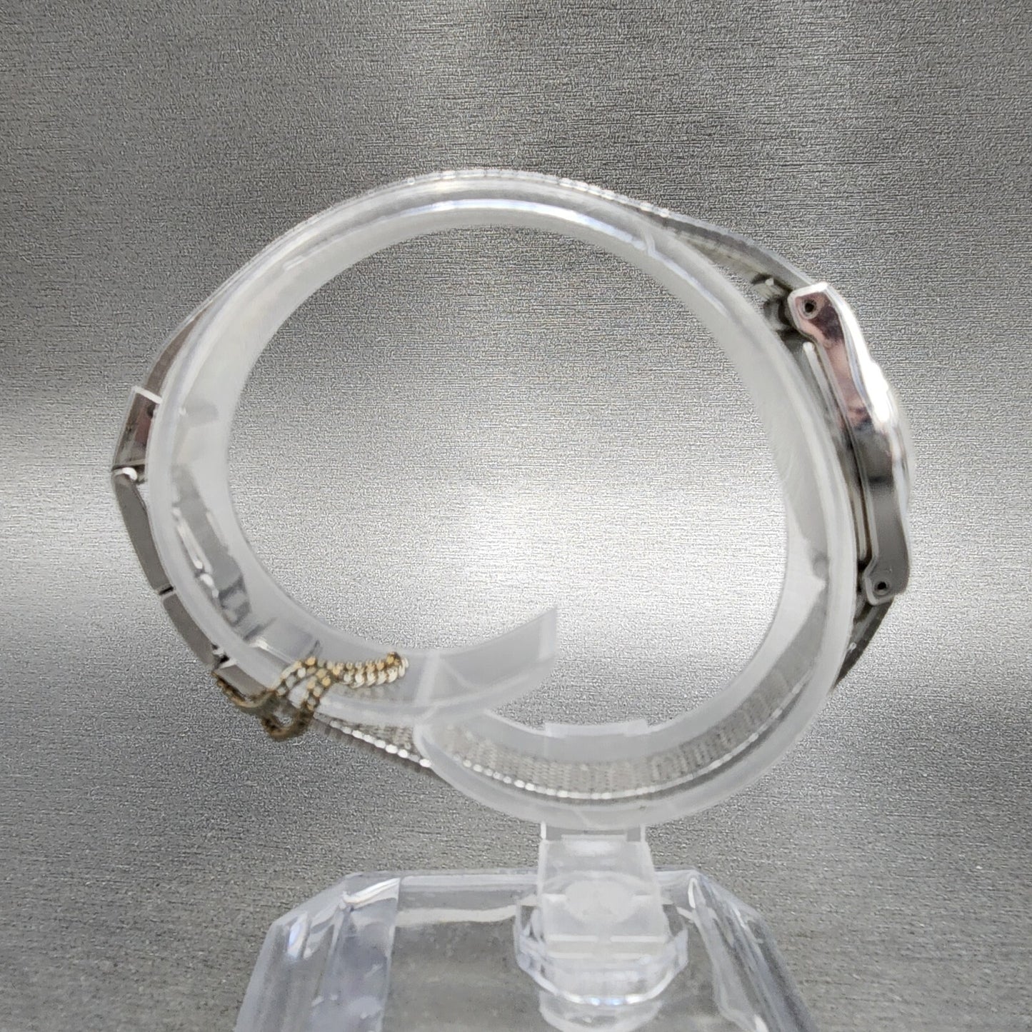 Citizen CQ Watch Women 17mm Silver Dial Silver Tone Round 3220-891244 New Batt