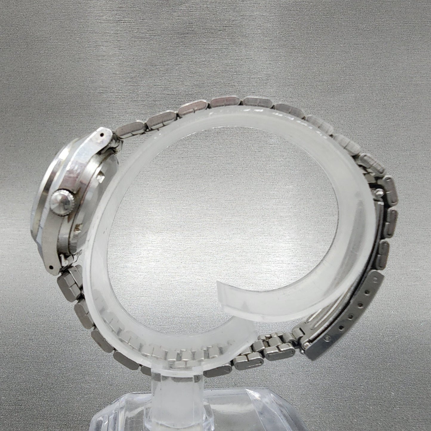 Seiko Automatic Watch Women 27mm Blue Dial Stainless Steel Daydate Round Runs
