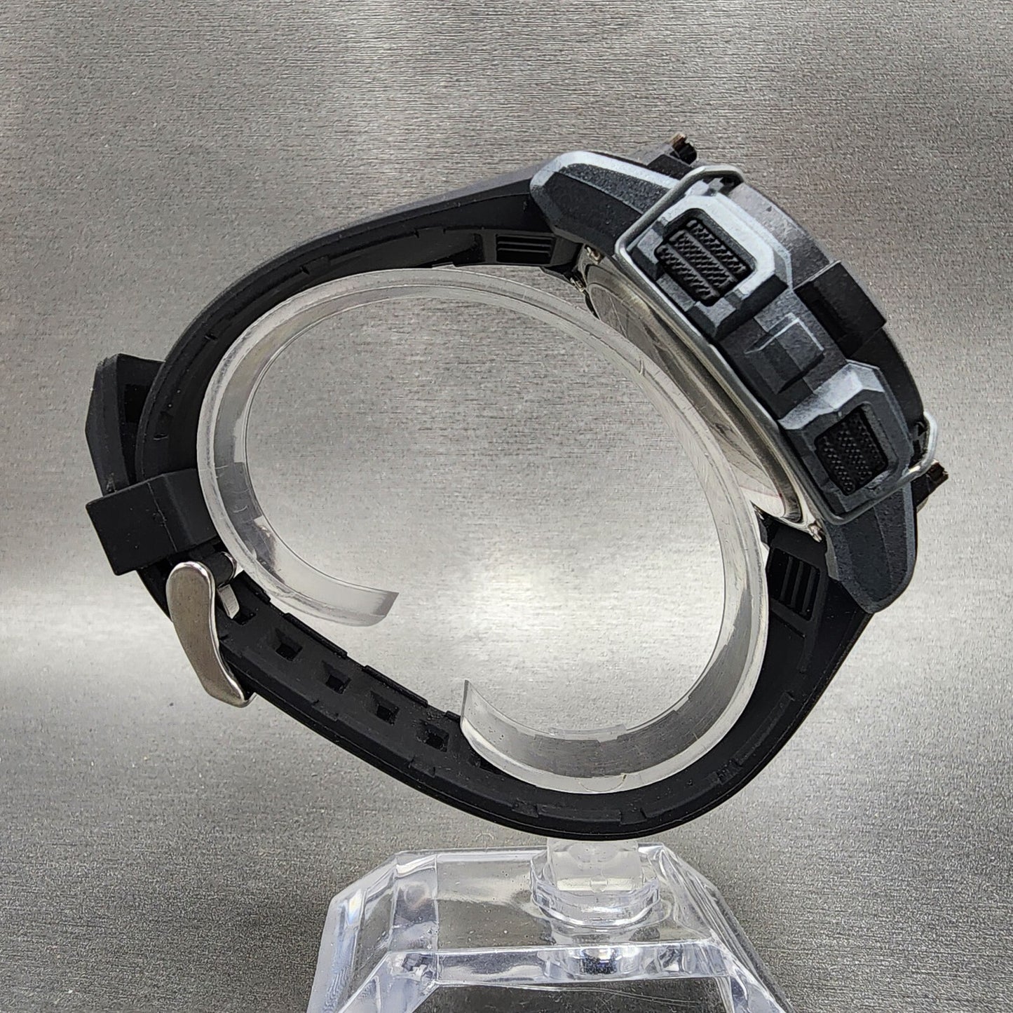 Timex Expedition Digital Watch Men 47mm Alarm Chrono Round New Battery