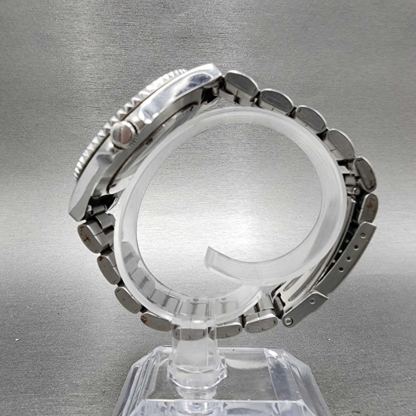 Citizen Free Way Diver Watch Men 41mm White Dial Silver Tone Coke Bezel New Batt