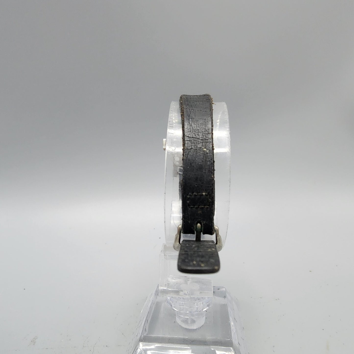 Vintage Pulsar Watch Women Silver Silver Dial Manual Wind 21mm Round Y431-0010