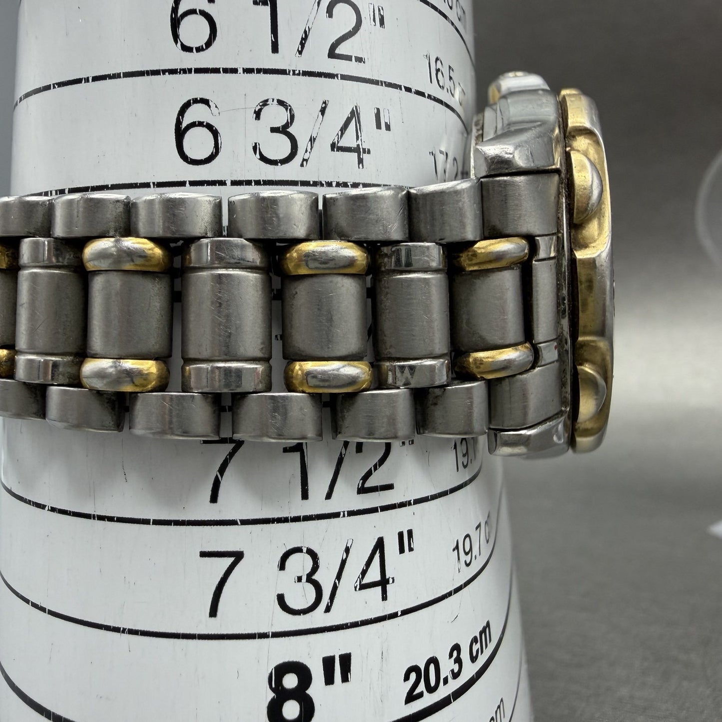 Casio Diver Watch Men 36mm Cream Dial Two Tone Date Round MDP-823 New Battery10