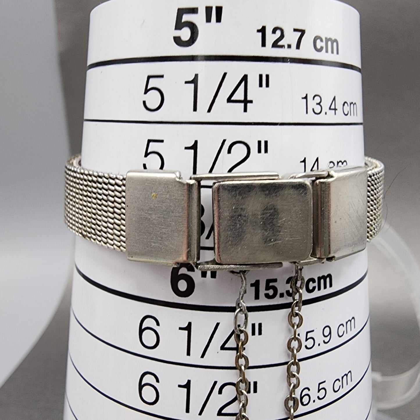 Seiko Tank Watch Women 19mm White Dial Silver Tone Rectangle 165259 New Batt10
