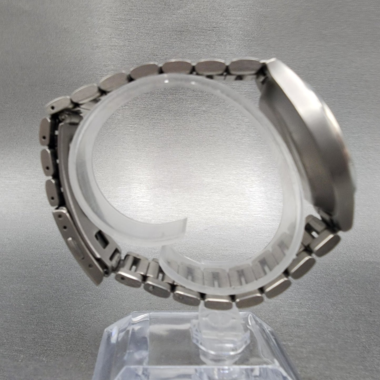 Seiko Spirit AGS Watch Men 37mm Luminous Dial Titanium Date 5m22-7B80 PARTS