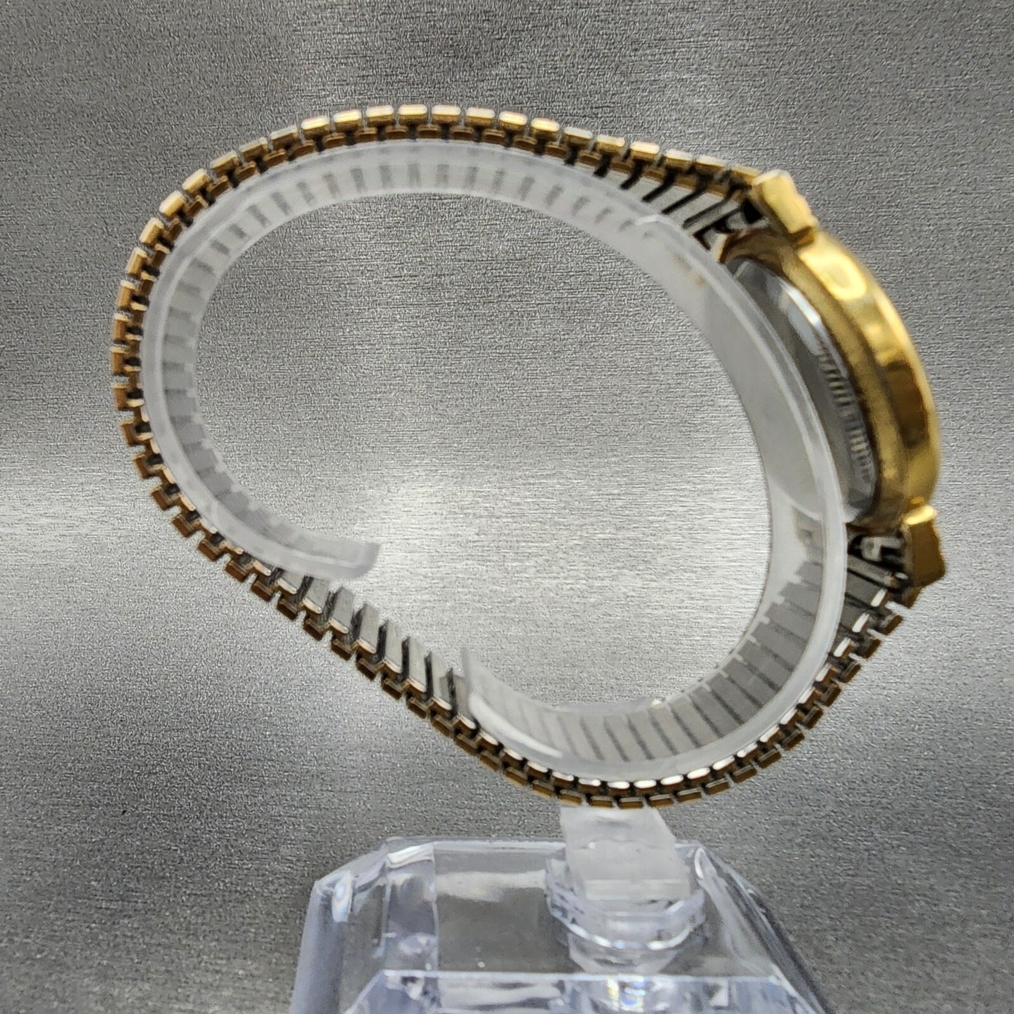 VTG Benrus Watch Men 32mm Champagne Dial Gold Tone Round New Battery