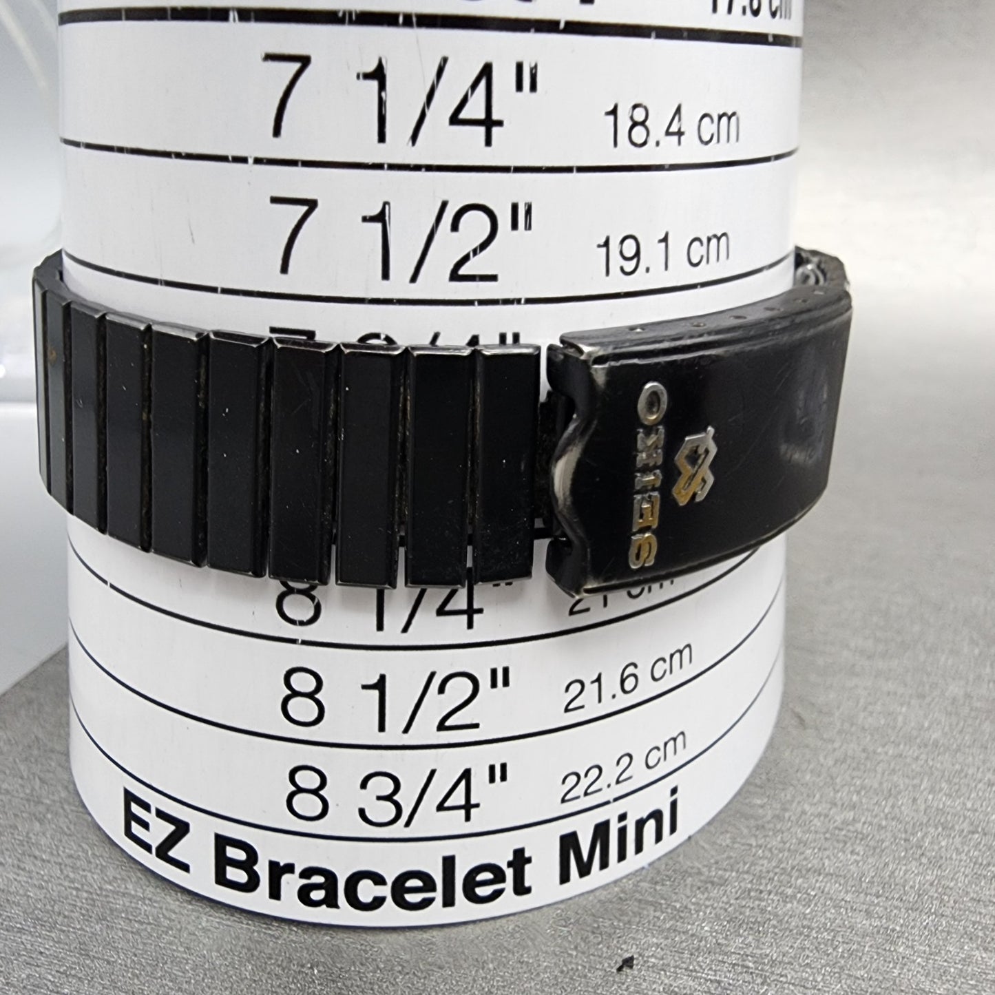 Seiko Analog Digital Watch Men 29mm Black Dial Black Tone H6015179 PARTS11