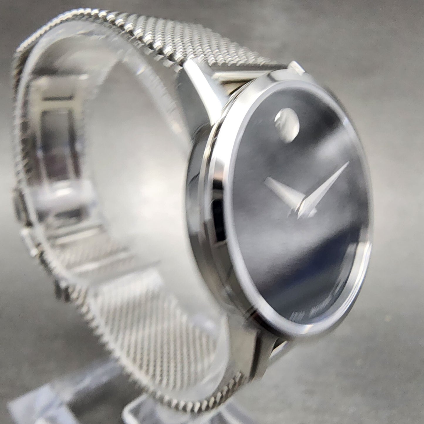 Movado Museum Classic Watch Women 28mm Black Dial Stainless steel Round 0607220