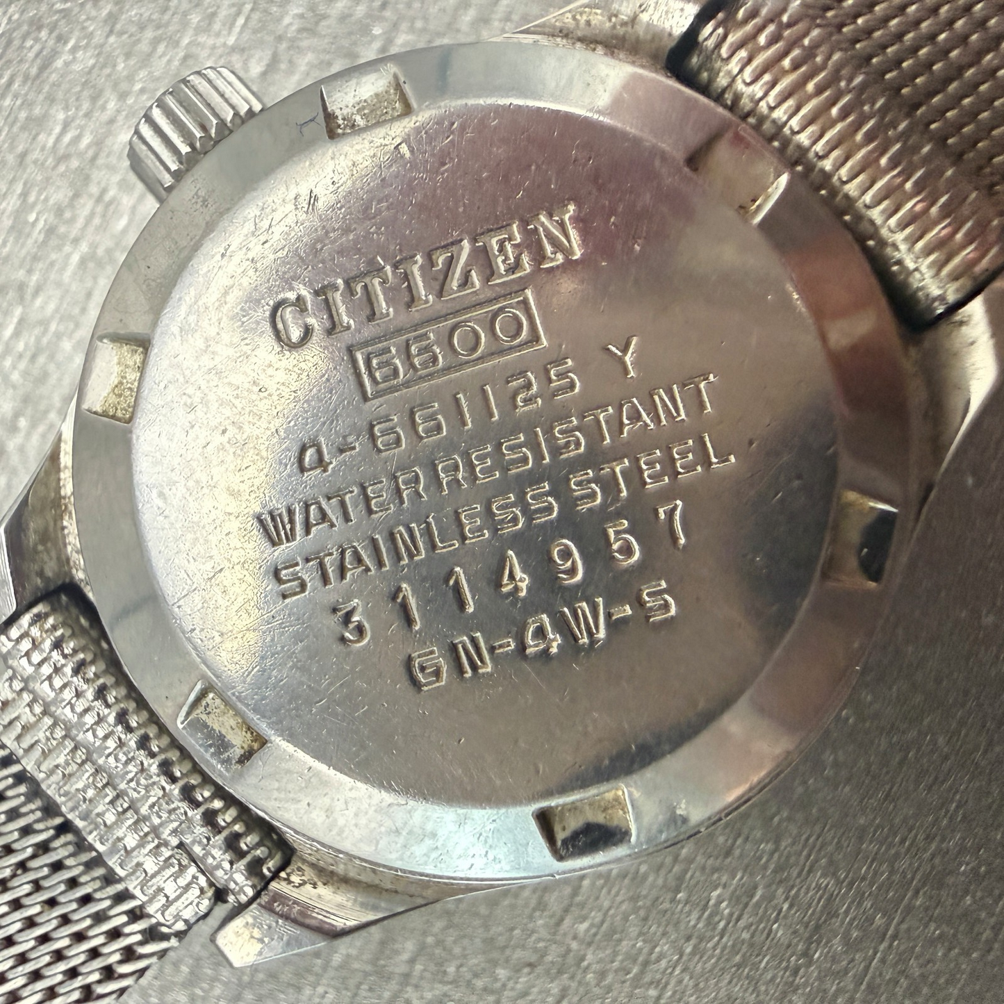 Citizen Automatic Watch Women 26mm Green Dial Silver Tone Daydate 4-661125Y Runs10