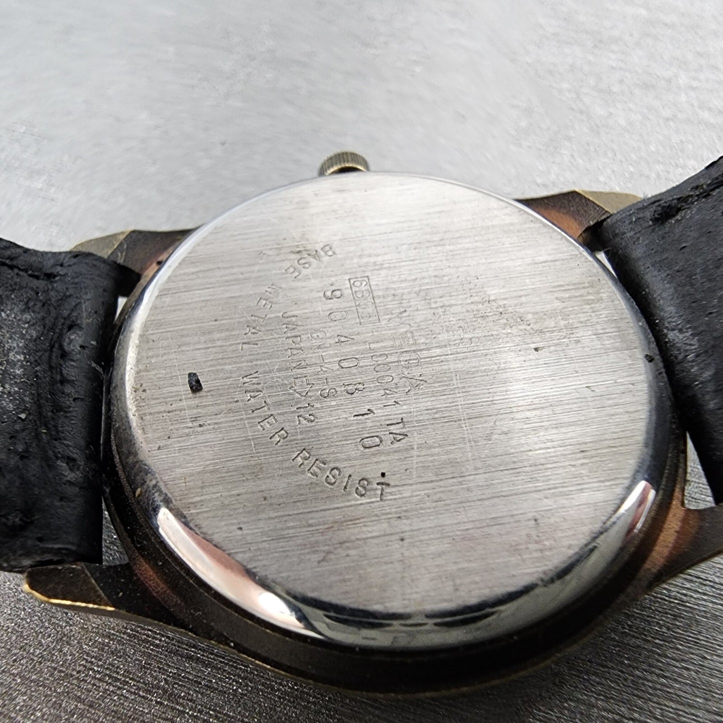 Citizen Junction Watch Men 32mm Champagne Dial Bronze Tone Date 6B85 PARTS