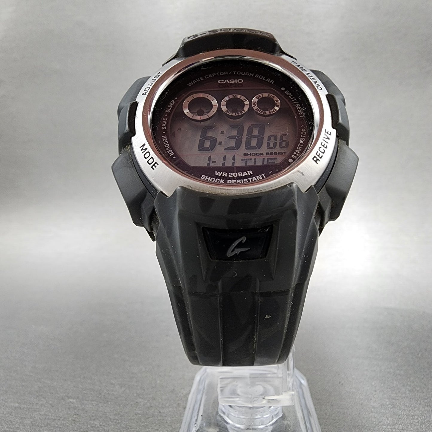Casio G-Shock GW-300CFJ Watch Men 43mm Digital Camouflage Solar Round Works