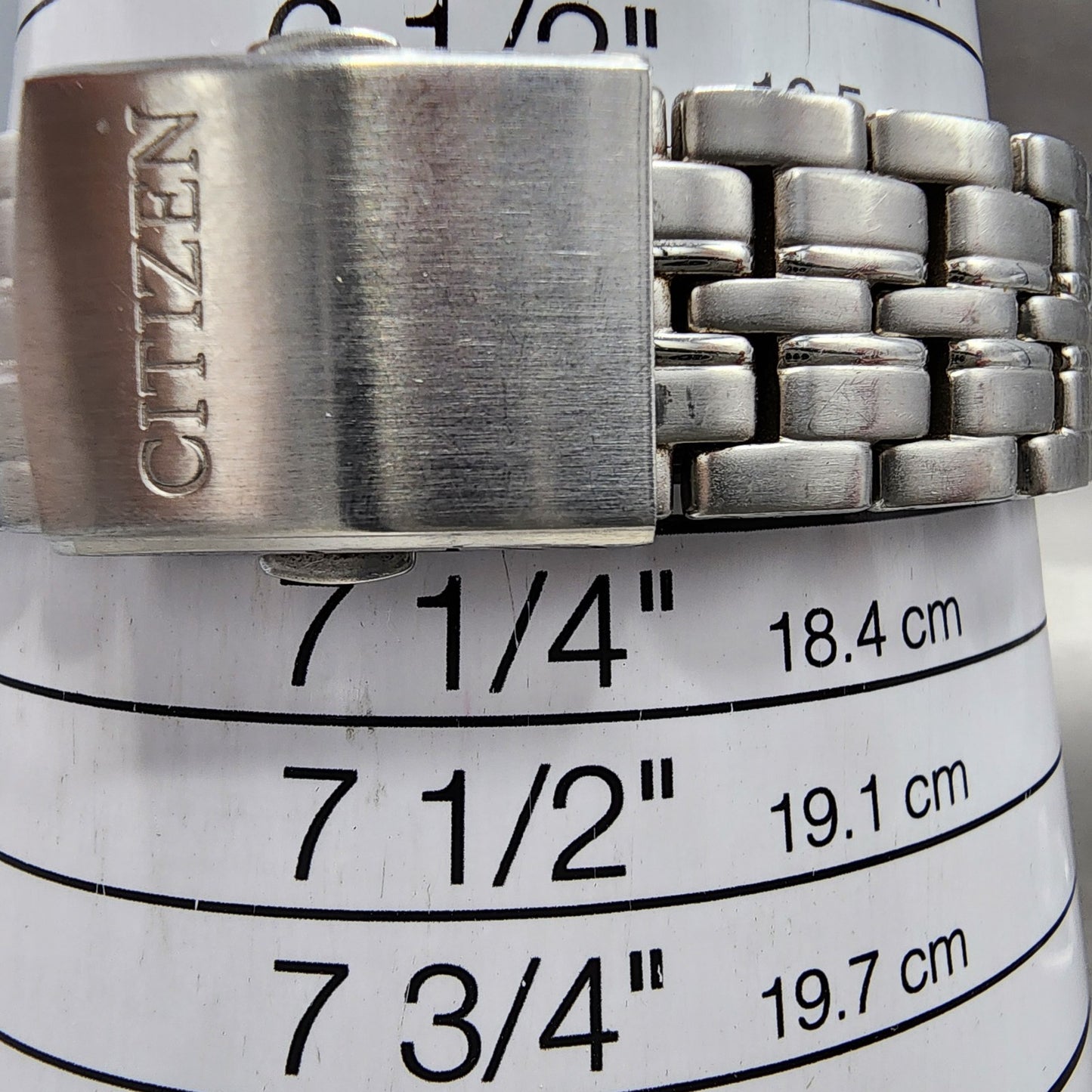 Citizen Forma Automatic Watch Men 37mm Silver Dial Silver Tone Daydate Runs