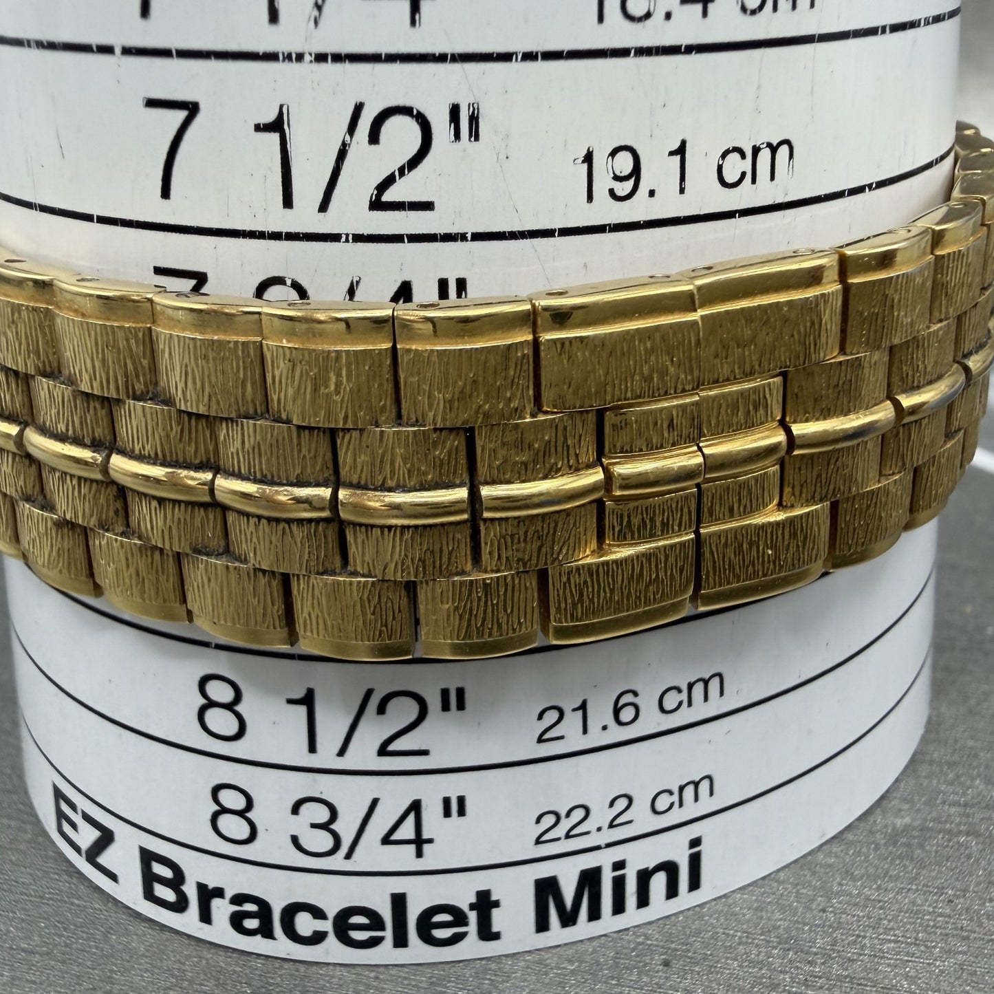 Wittnauer Montego Watch Men 34mm Gold Dial Gold Tone Date Round New Battery11