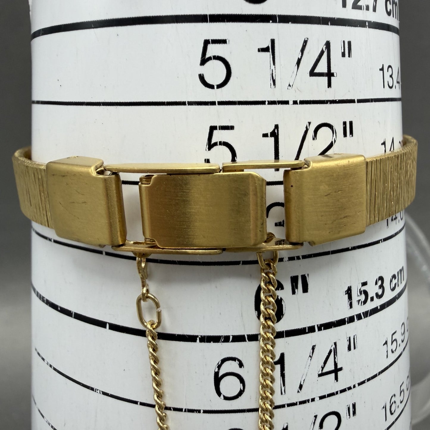 Citizen CQ Watch Women 16mm Cream Dial Gold Tone Octagon 3220-949871 New Batt9