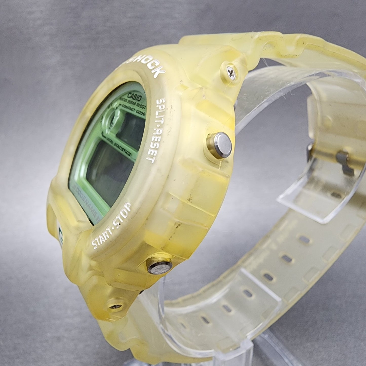 Casio G-Shock DW-6910K Watch Men 50mm Digital Clear Case ICERC Edition New Batt