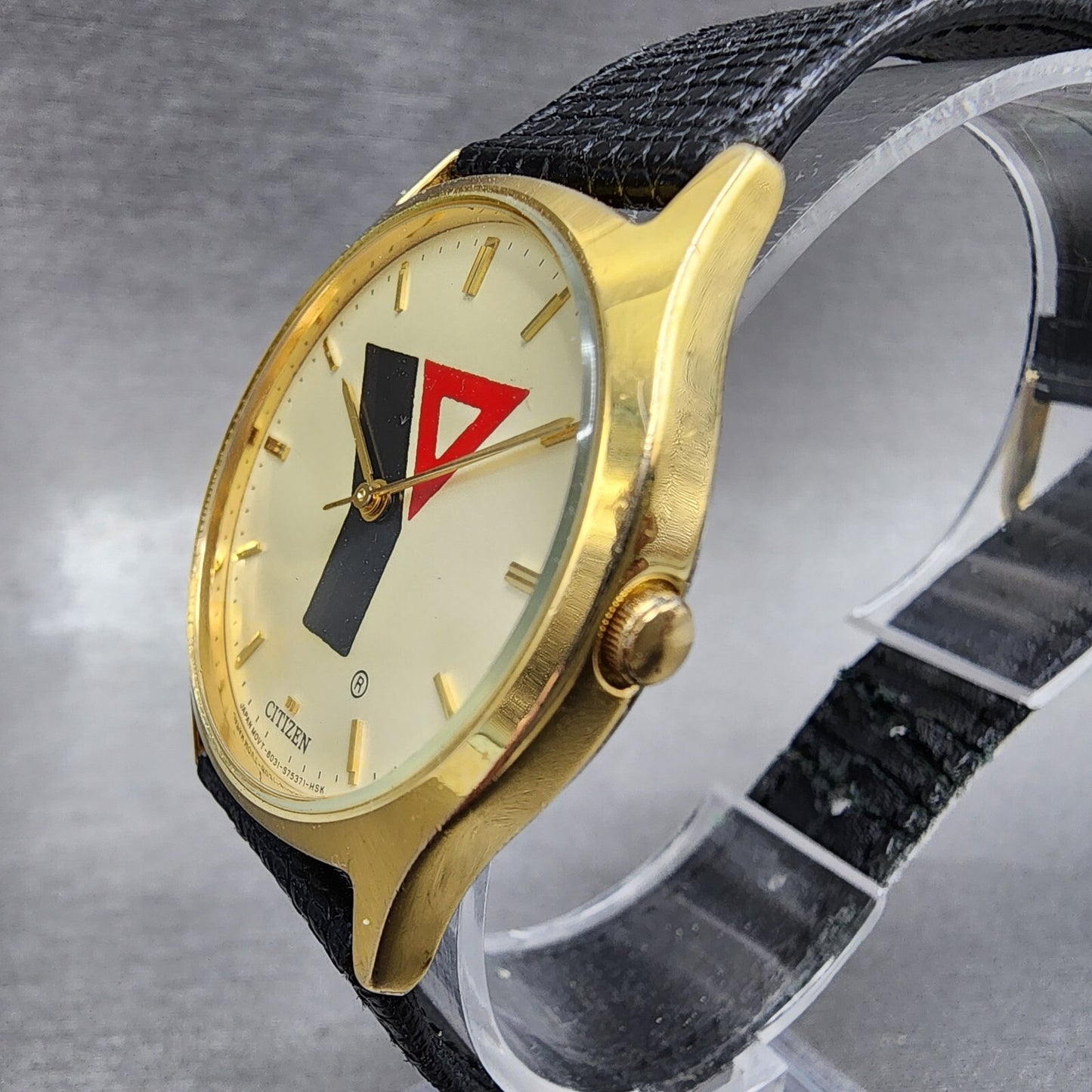 Citizen YMCA Watch Men 32mm Cream Dial Gold Tone Round 6031-S28111 PARTS