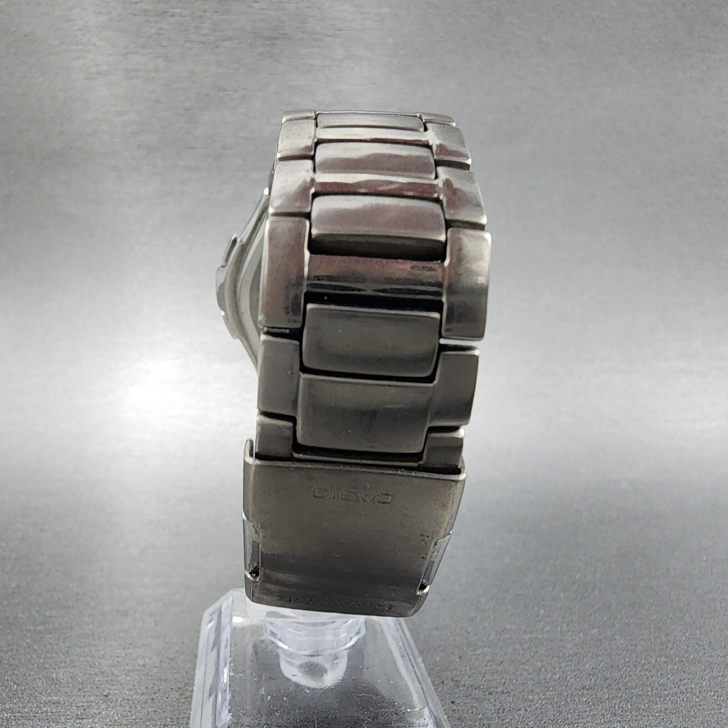 Casio I-Range Watch Men 41mm Black Dial Analog Digital Titanium IRW-M10T Works