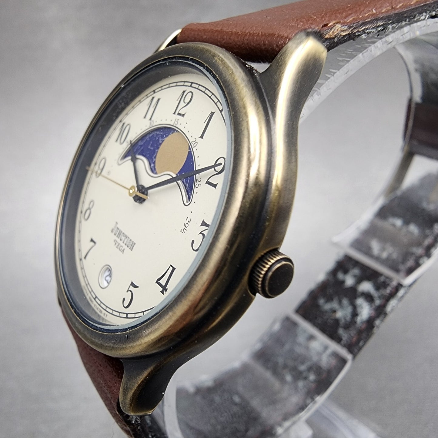 VEGA Junction Watch Men 32mm Champagne Dial Bronze Tone 6B85-K04379 PARTS