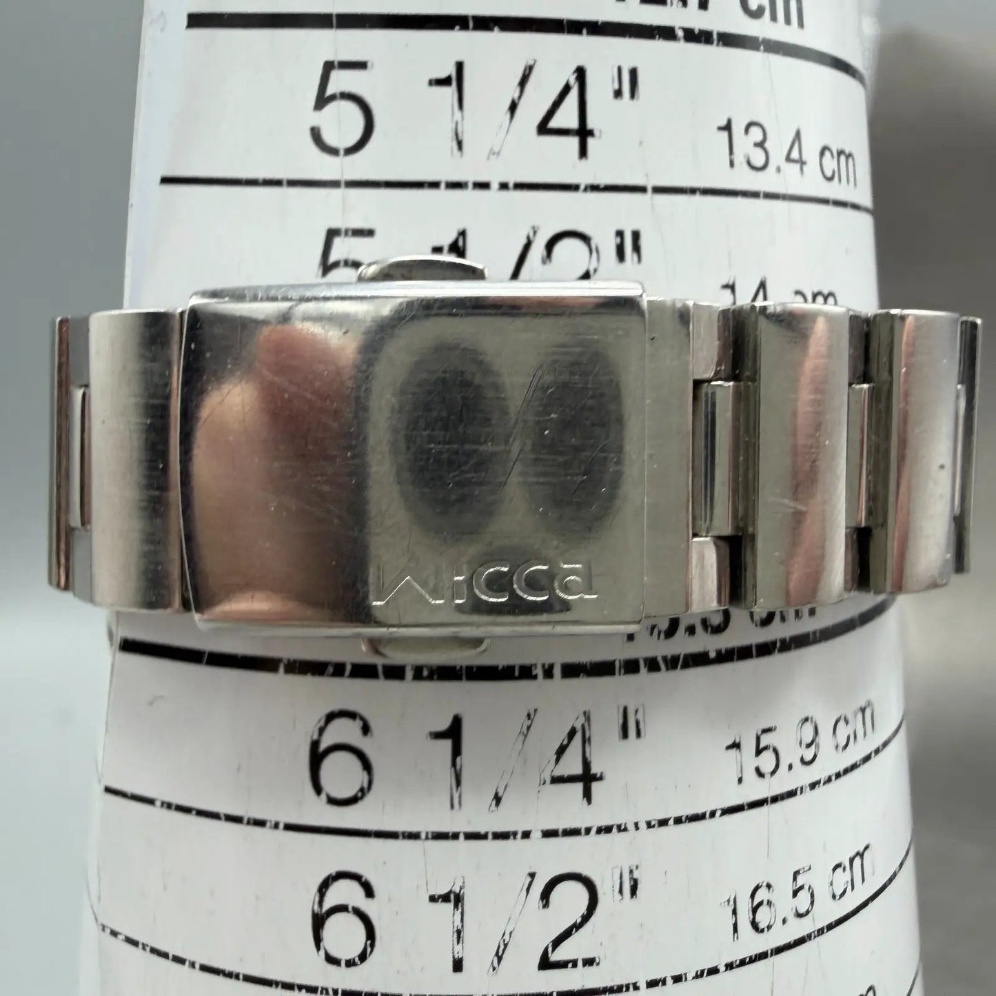 Citizen Wicca Watch Women 26mm Pink Dial Silver Tone 1032-L19451 New Battery10
