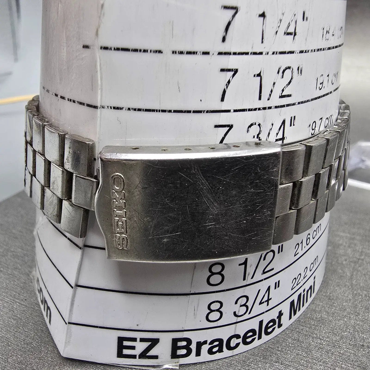 Seiko Electronic EL-370 Watch Men 39mm Silver Dial Steel Daydate 3703-7029 PARTS11