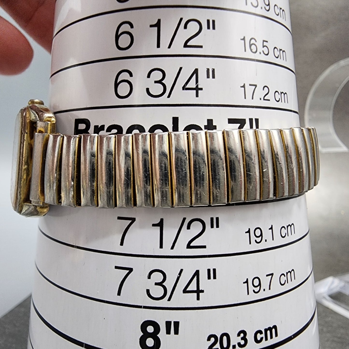Seiko Watch Women 21mm White Dial Gold Tone Date 2a22-5080 New Battery READ!!!!!